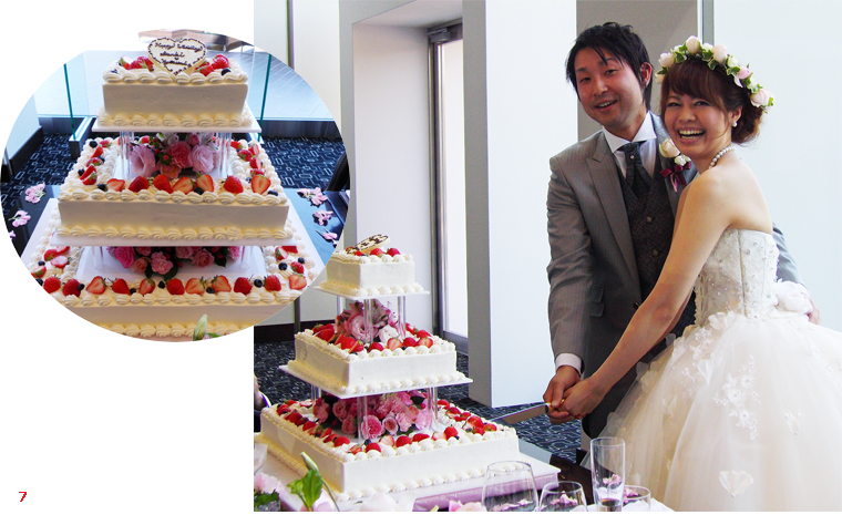 ジオワールドビップ,新潟,結婚,結婚式,披露宴,ウェディングケーキ